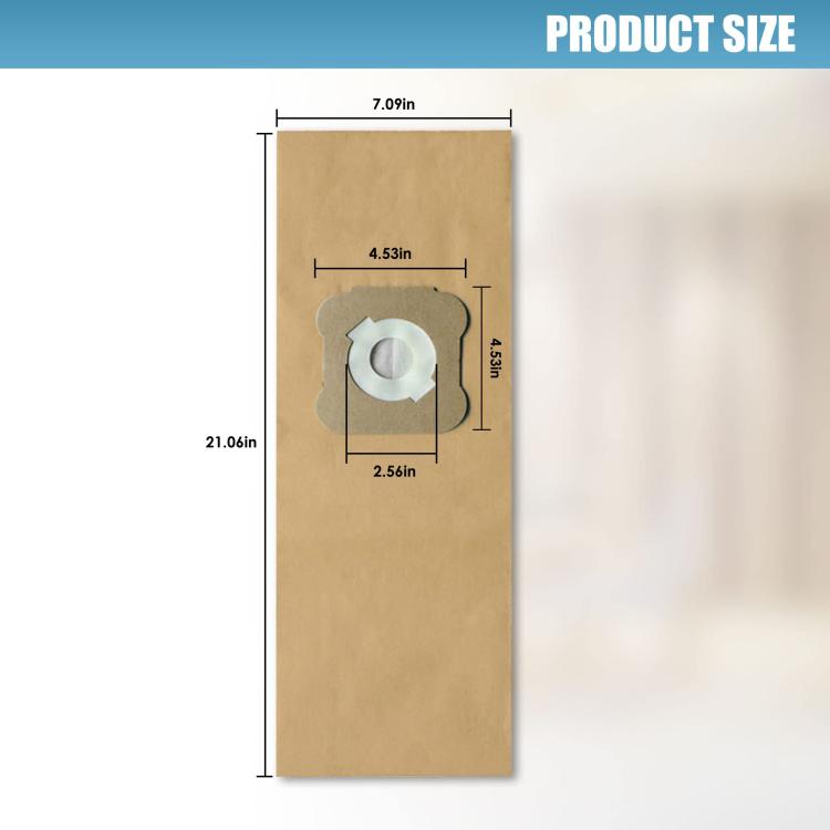 9pcs For Kirby G4/G5 Vacuum Cleaner Paper Dust Bag, Random Color Delivery