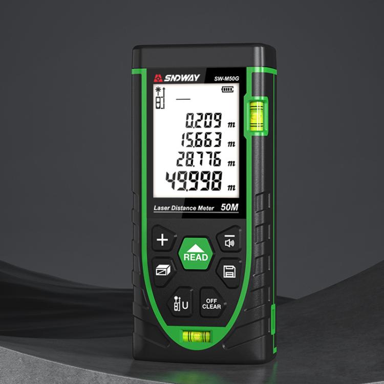 Indoor Outdoor General Purpose Green Laser Range Finder