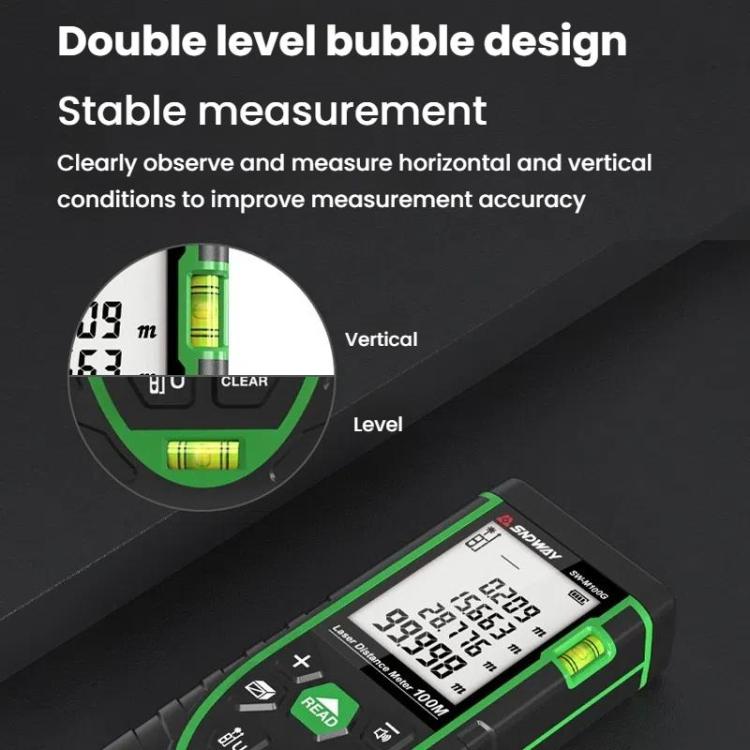 Indoor Outdoor General Purpose Green Laser Range Finder