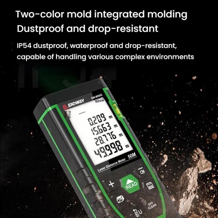 Indoor Outdoor General Purpose Green Laser Range Finder