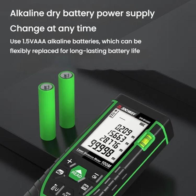 Indoor Outdoor General Purpose Green Laser Range Finder