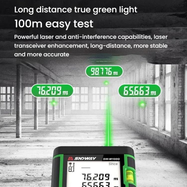 Indoor Outdoor General Purpose Green Laser Range Finder