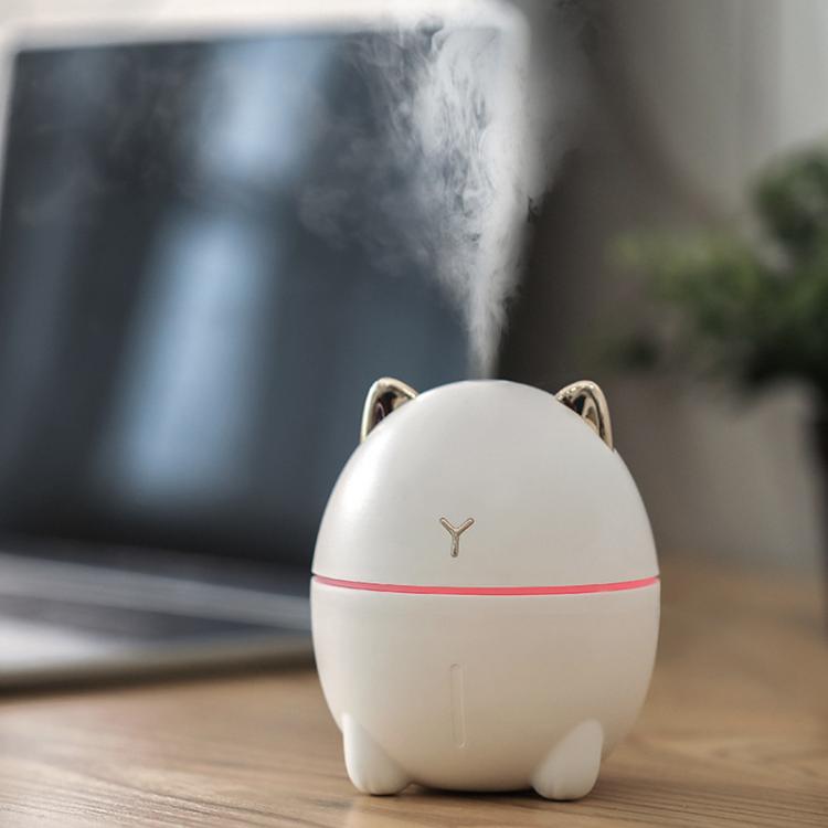 Cute Cats Portable Humidifier Mini USB Home Mute Bedroom Office Desktop Air Humidifier