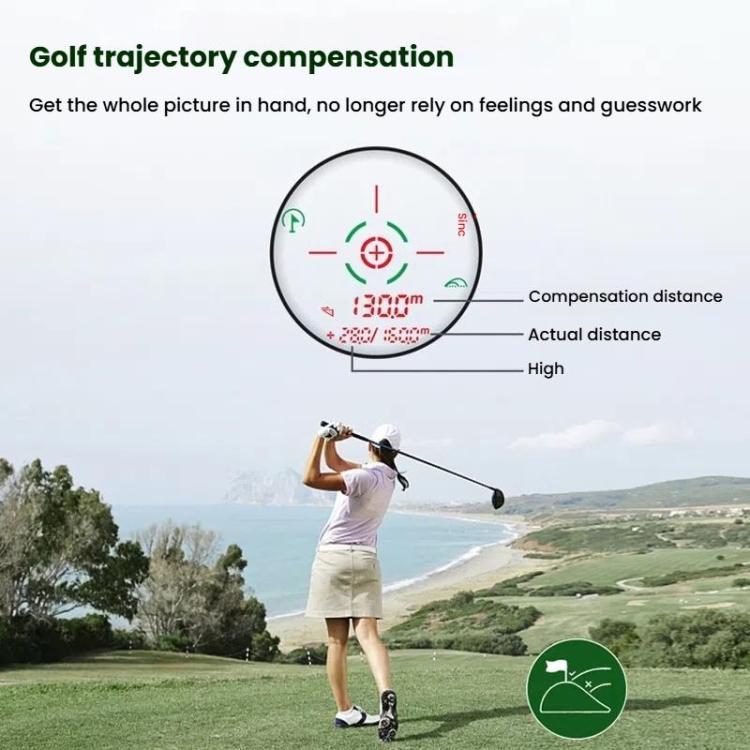 Handheld OLED Rangefinder Telescope Golf Rangefinder