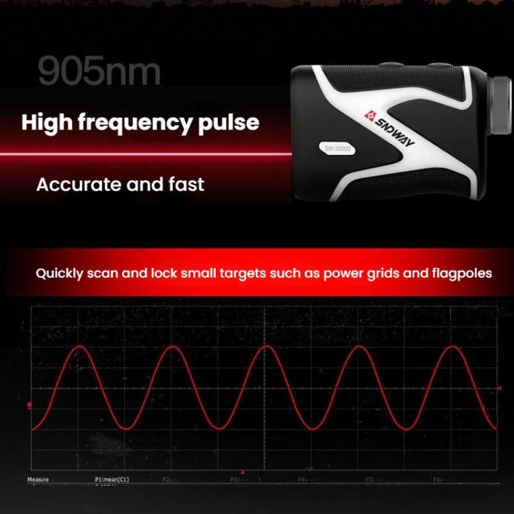 Handheld OLED Rangefinder Telescope Golf Rangefinder