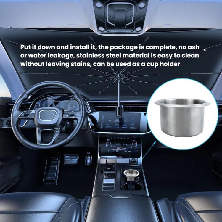 Car Yacht Stainless Steel Modified Cup Holder