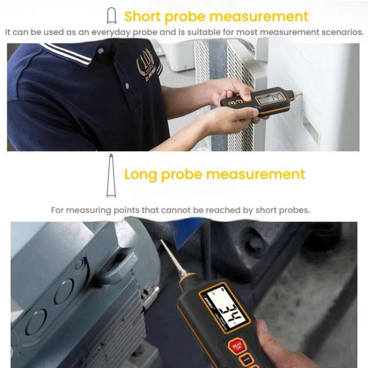 Digital Vibrometer Motor Fault Detector Mechanical Vibration Measurement
