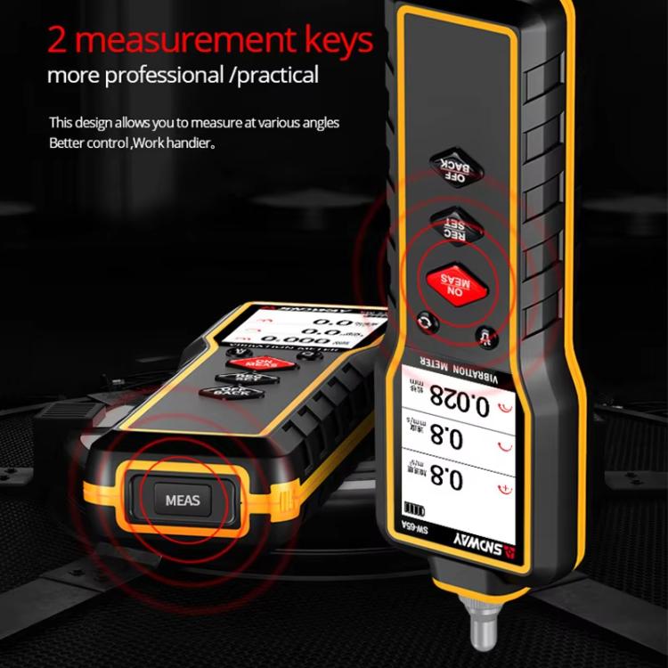 Digital Vibrometer Motor Fault Vibration Detector Vibration Pen