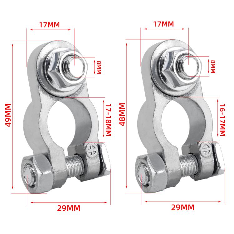 M8 RV Yacht Battery Zinc Alloy Battery Terminal Wiring Clip