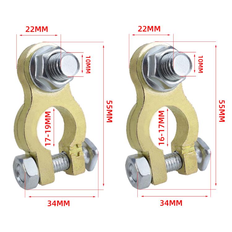 M10 RV Yacht Battery Zinc Alloy Battery Terminal Wiring Clip