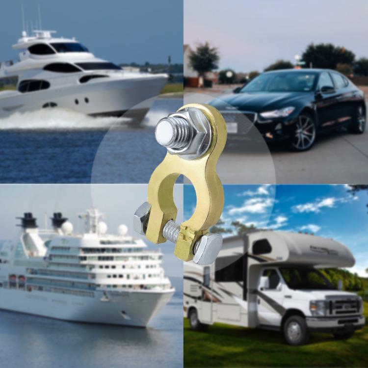 M10 RV Yacht Battery Zinc Alloy Battery Terminal Wiring Clip