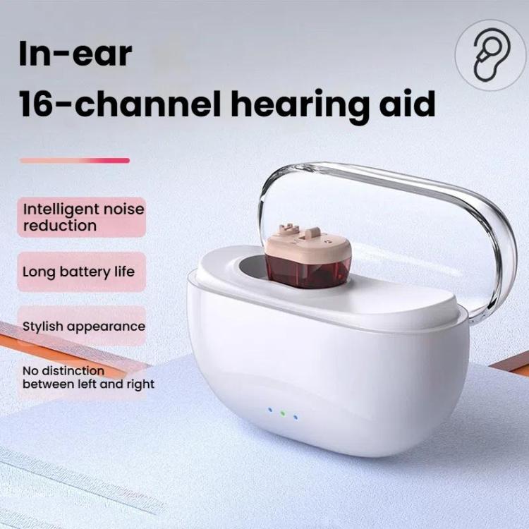 Elderly Hearing Aids In-Ear Sound Amplifier Stand-Alone Sound Collector Invisible Hearing Aids