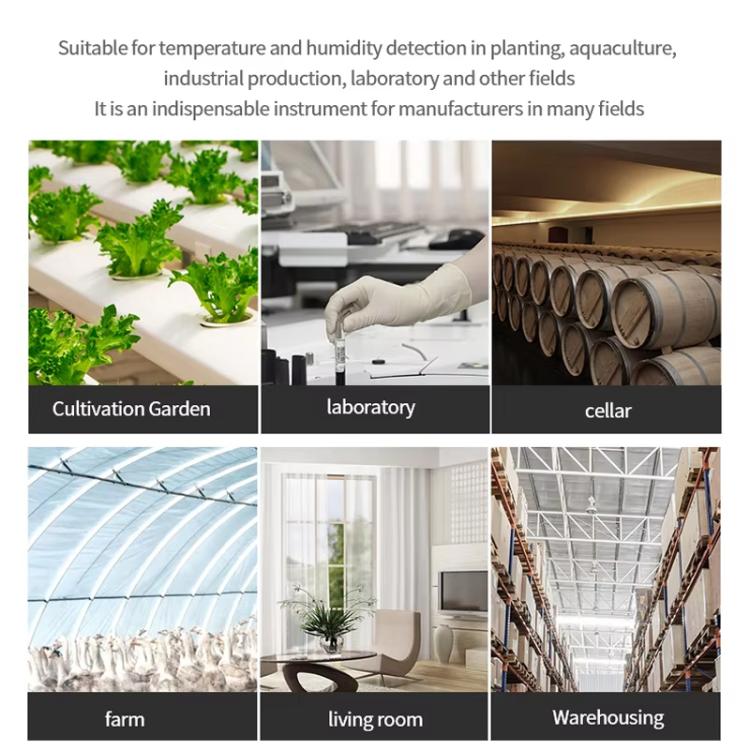 Handheld Digital Temperature Humidity Meter High Sensitivity Temperature Humidity Meter