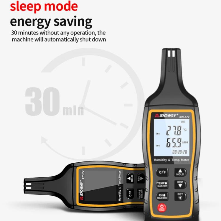 Handheld Digital Temperature Humidity Meter High Sensitivity Temperature Humidity Meter