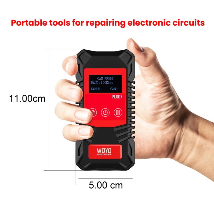 WOYO Handheld CAN/LIN/PWM Digital Communication Circuit Tester