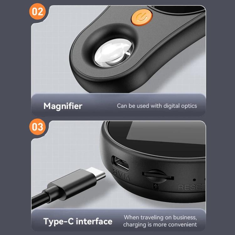 Portable Inspection Jewelry Painting Repair Optical Microscope Mini Primary Secondary Students Experiment Science Apparatus