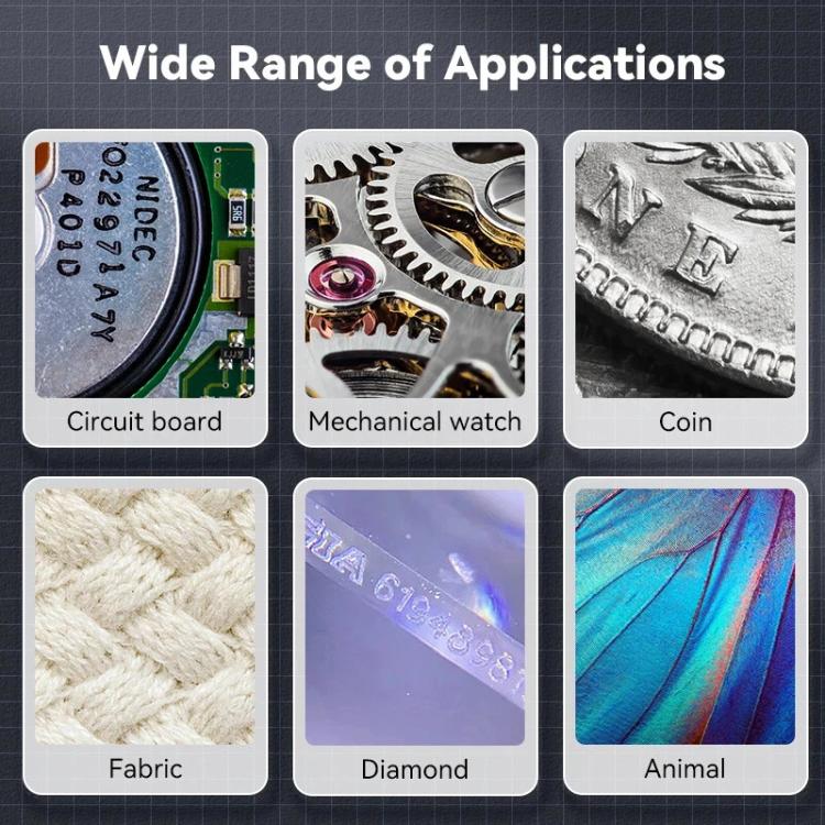 Portable Inspection Jewelry Painting Repair Optical Microscope Mini Primary Secondary Students Experiment Science Apparatus