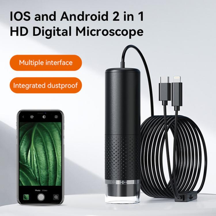 Two In One Digital Microscope Maintenance And Inspection Cosmetic Tools