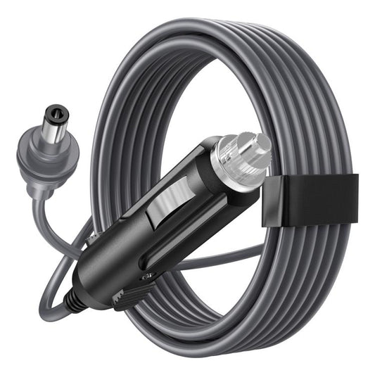 Mini Car Charger Cigarette Lighter To DC5.5 x 2.1mm Car Waterproof Power Cable