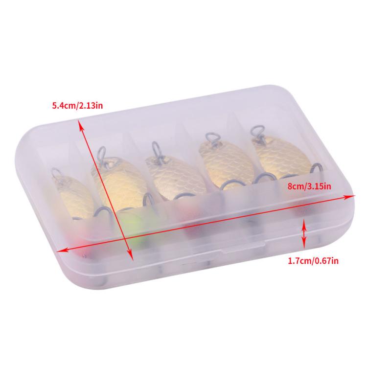 HENGJIA Single Hook Sequins Road Runner Bait Fishing False Lures