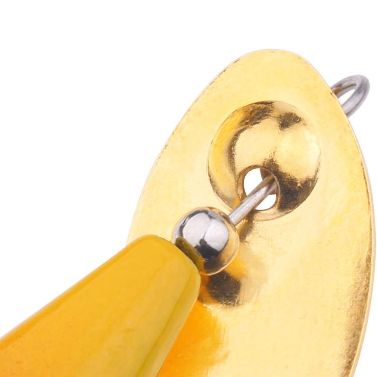 HENGJIA Single Hook Sequins Road Runner Bait Fishing False Lures