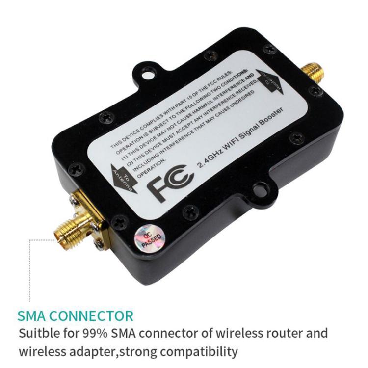 EDUP EP-AB007 2.4G Band SMA Head Remote Control Wifi Router Two-Way Signal Amplifier Extension Booster