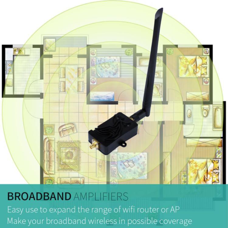 EDUP EP-AB007 2.4G Band SMA Head Remote Control Wifi Router Two-Way Signal Amplifier Extension Booster