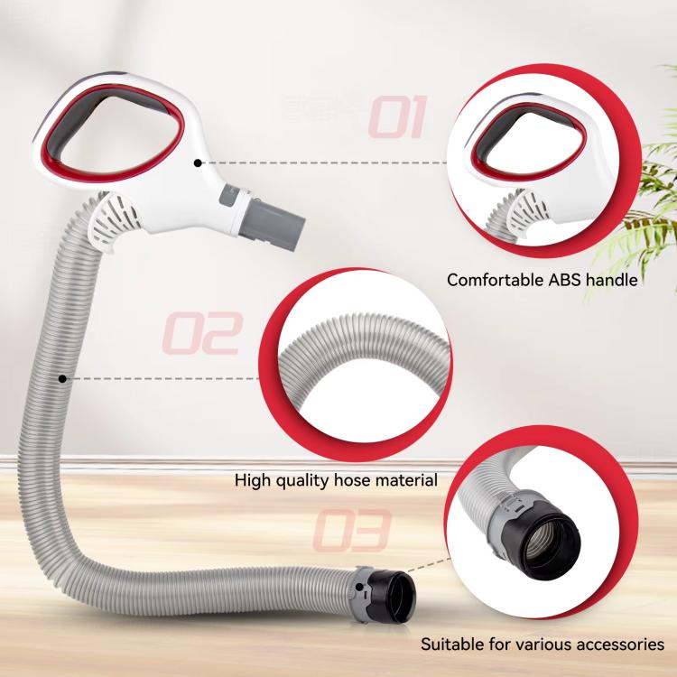 Handheld Vacuum Cleaner Extension Hose Accessory Telescopic Hose