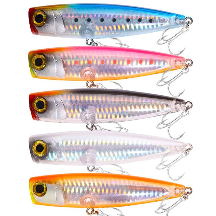 HENGJIA PO105 Surface Tethered Wave Steak 11CM 23G Bionic Lure Fake Bait