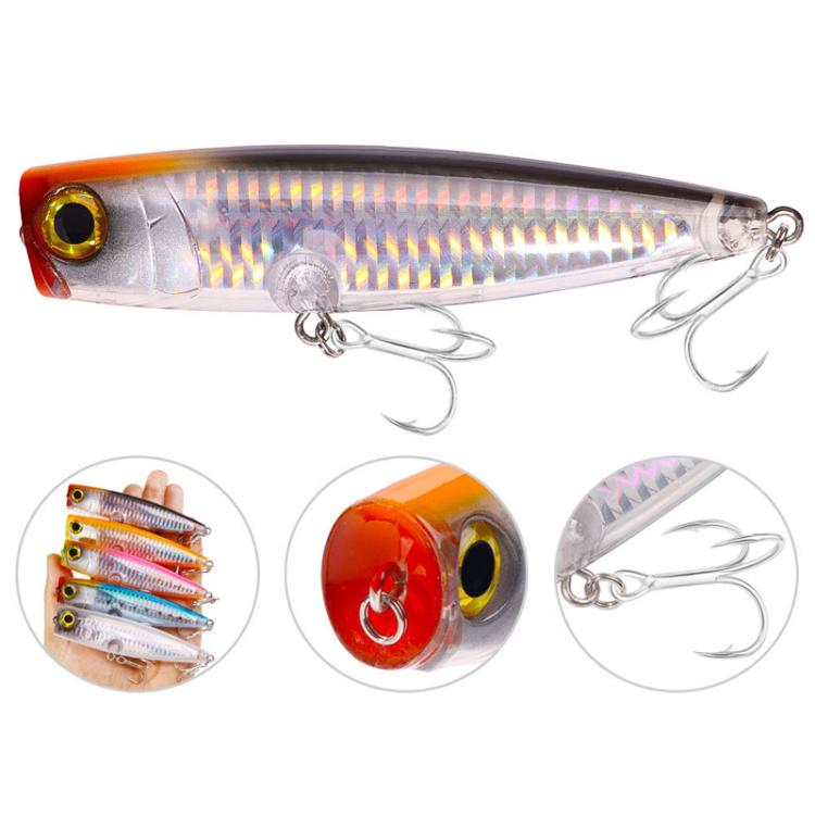 HENGJIA PO105 Surface Tethered Wave Steak 11CM 23G Bionic Lure Fake Bait