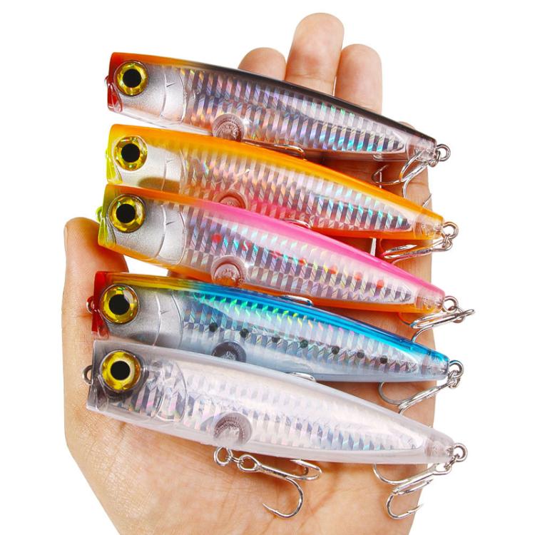 HENGJIA PO105 Surface Tethered Wave Steak 11CM 23G Bionic Lure Fake Bait