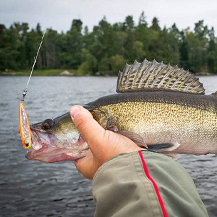 HENGJIA PO105 Surface Tethered Wave Steak 11CM 23G Bionic Lure Fake Bait