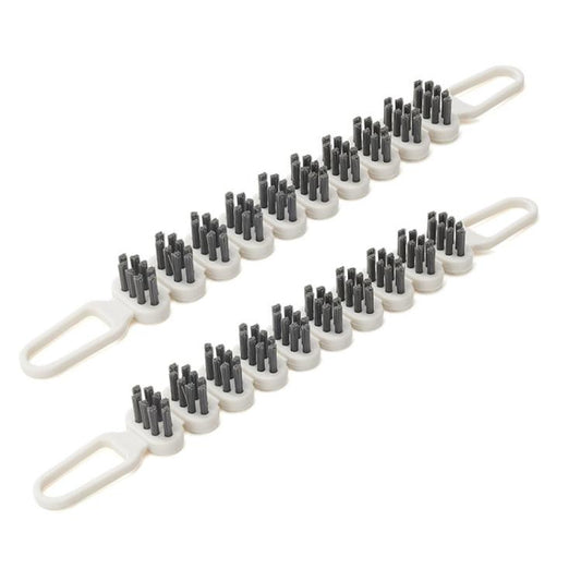 2pcs Bendable Multifunctional Crevice Brush Bathroom Faucet Brush Kitchen Cleaning Brush