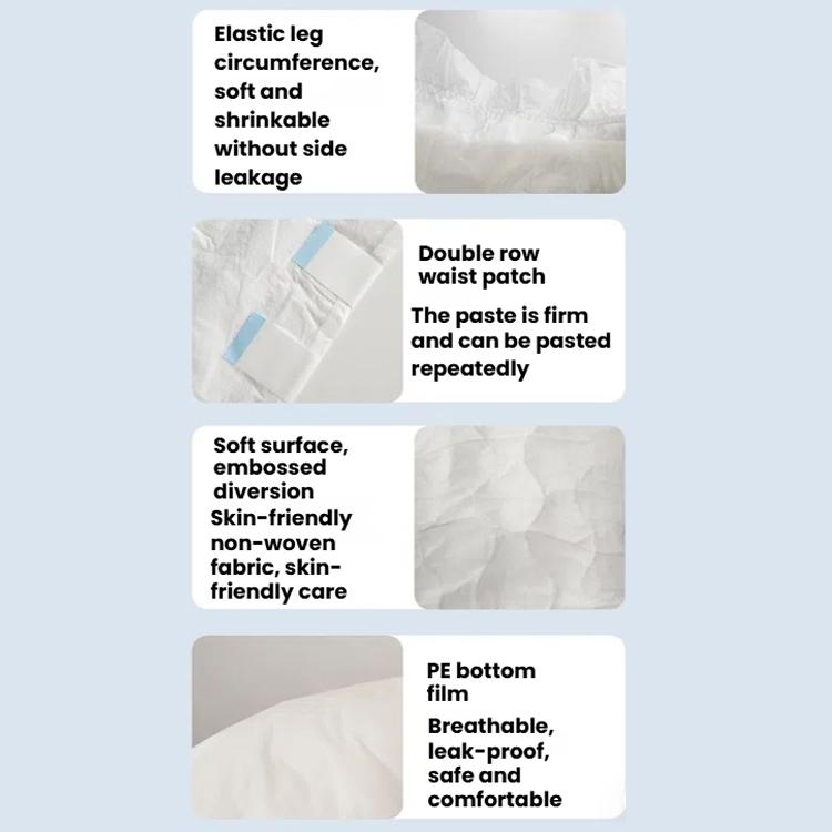 Hexibao Adhesive Adult Diapers, Thickened L 10pcs, Thickened XL 10pcs, Thickened L 30pcs, Thickened XL 30pcs, Double Leakproof L 30pcs, Double Leakproof XL 30pcs, Reinforced L 30pcs, Reinforced XL 30pcs, Economic L 60pcs, Affordable L 40pcs            ...