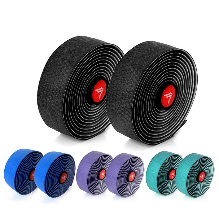 FMFXTRA F233 1pair Road Bicycle Handlebar Strap PU Stretchy And Shock-Absorbing Wrap-Around Tape