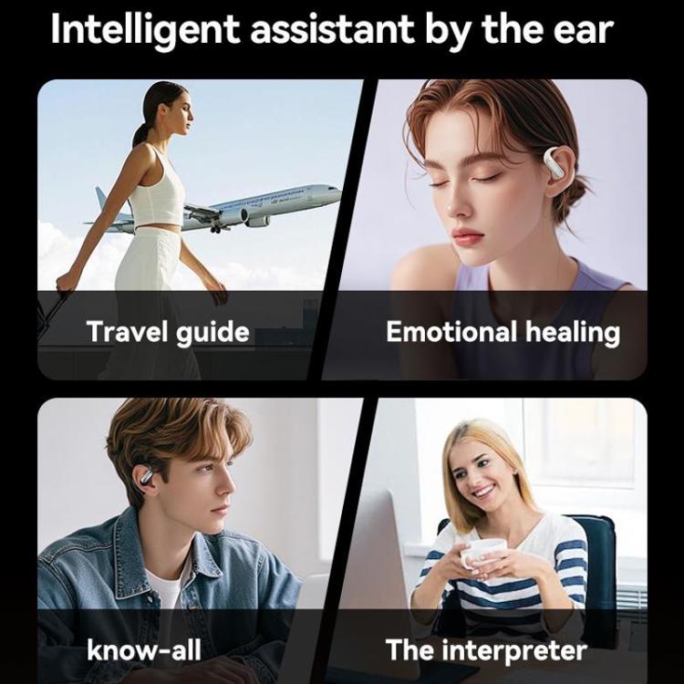 M127 AI Smart Translation Bluetooth Earphones