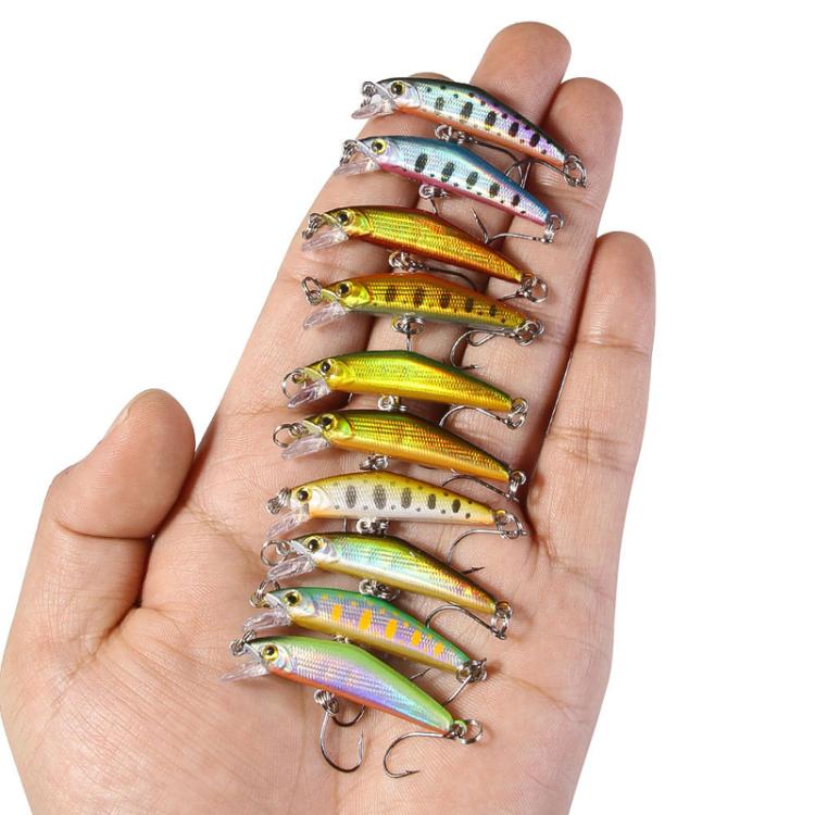 HENGJIA MI171 4.3cm-1.6g Sinking Road Runner Warbler Bait Outdoor Fishing Single Hook False Lure
