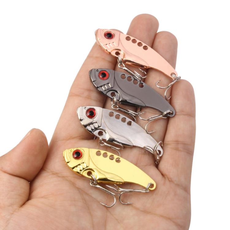 4colors / Box HENGJIA Long Casting Metal False Bait Freshwater And Saltwater Universal Lure