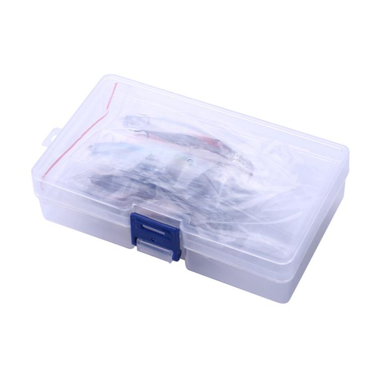 4colors / Box HENGJIA Long Casting Metal False Bait Freshwater And Saltwater Universal Lure