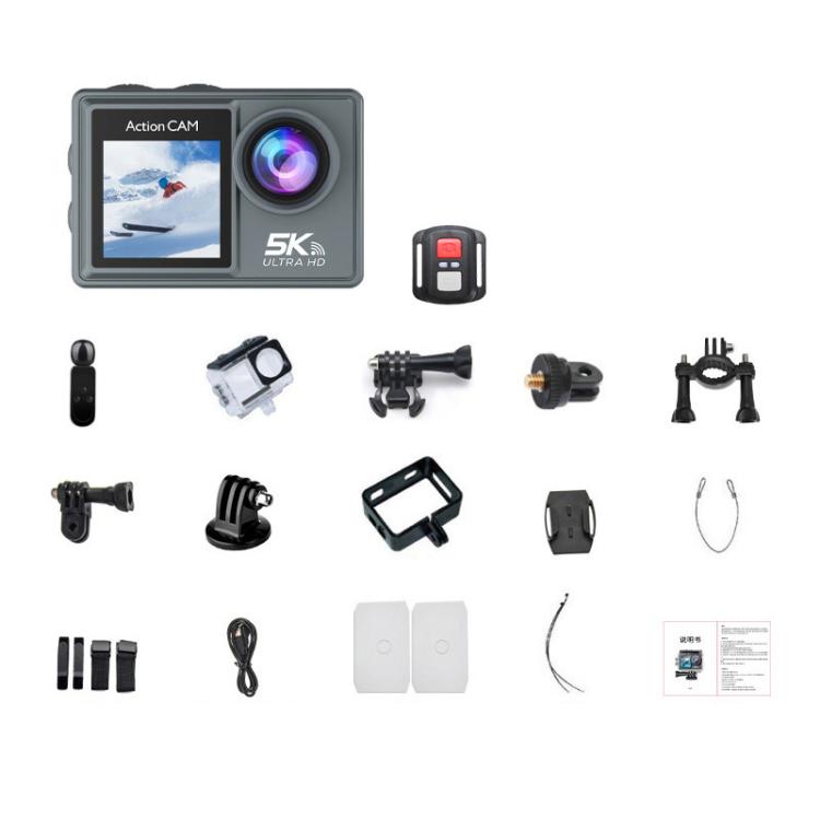 5K Action Camera Anti-Shake Outdoor HD Shooting Cycling Recorder Under Dive Camera