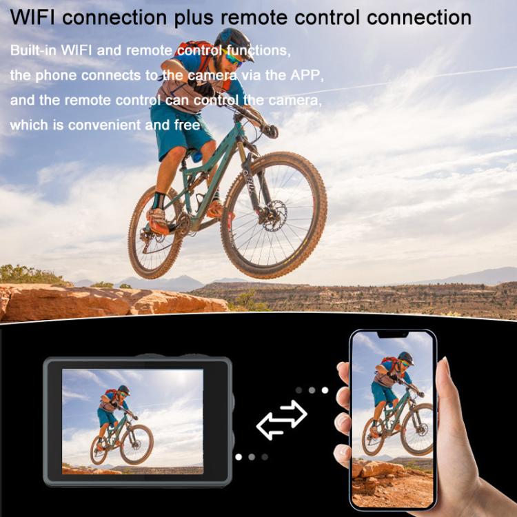 5K Action Camera Anti-Shake Outdoor HD Shooting Cycling Recorder Under Dive Camera