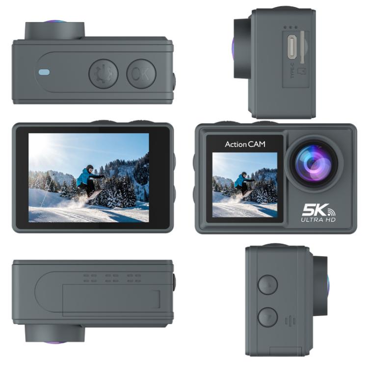 5K Action Camera Anti-Shake Outdoor HD Shooting Cycling Recorder Under Dive Camera
