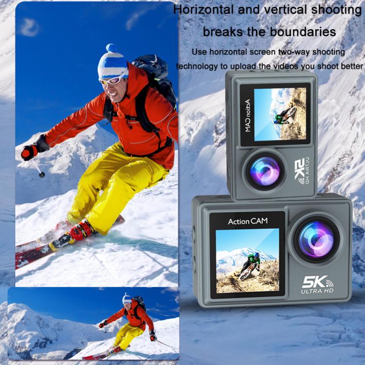 5K Action Camera Anti-Shake Outdoor HD Shooting Cycling Recorder Under Dive Camera