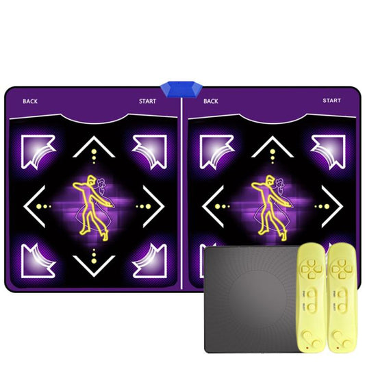 Wireless TV Dual-Player Motion-Sensing Dance Mat with HDMI Port & 16GB Memory Card
