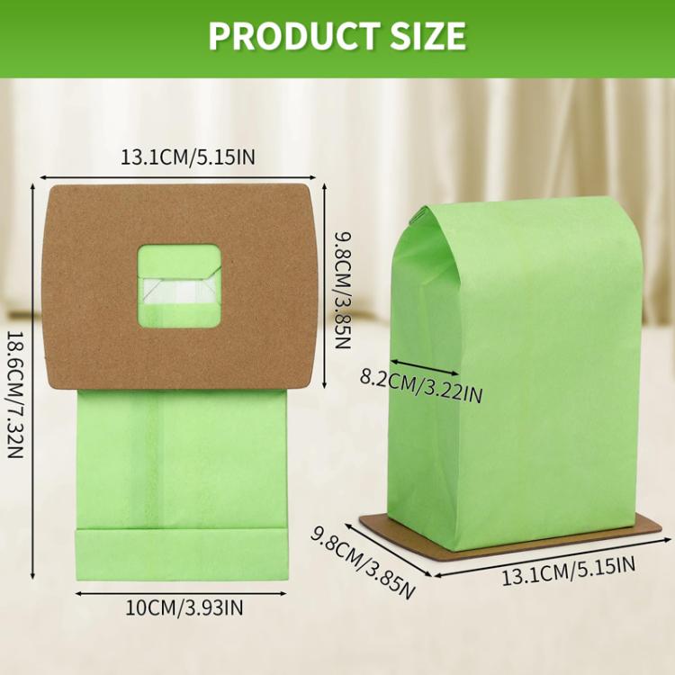 For Oreck BB Vacuum Cleaner Replacement Paper Bag Filter Dust Collection Bag