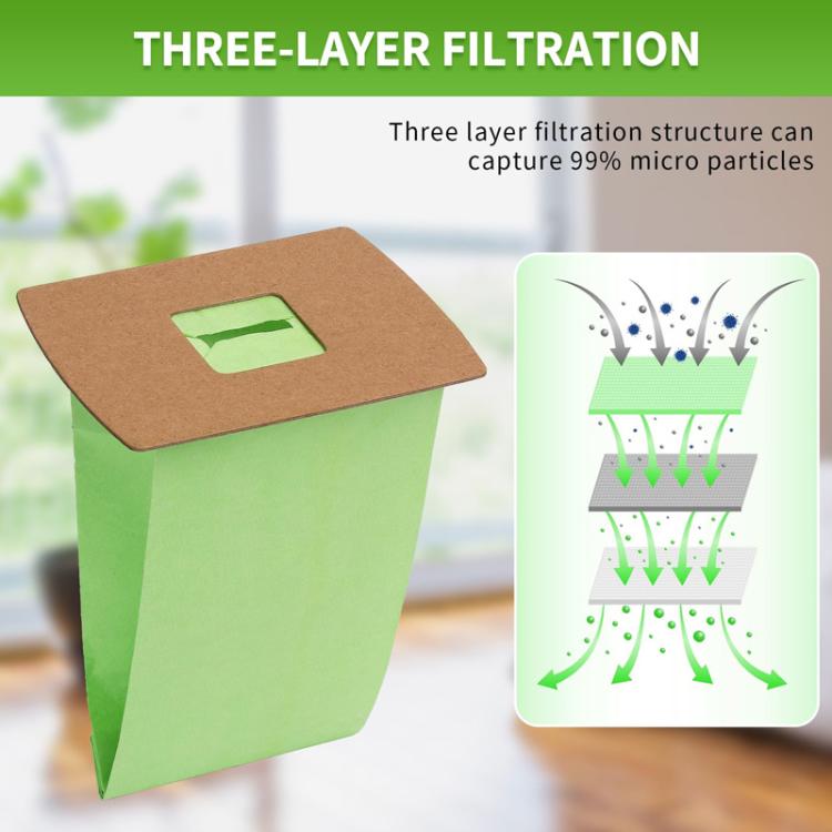 For Oreck BB Vacuum Cleaner Replacement Paper Bag Filter Dust Collection Bag