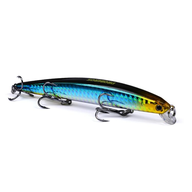PROBEROS DW622 12.5cm-16g Submerged Minnow Lure All-Purpose Sea Fishing Plastic Bionic Hard Bait