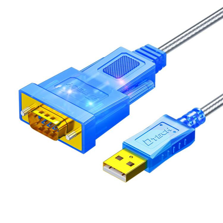 DTECH  DT-5011 USB 2.0 to RS232 Serial Adapter Cable, FT232 & ZT213 Dual-Chip with LED Indicator