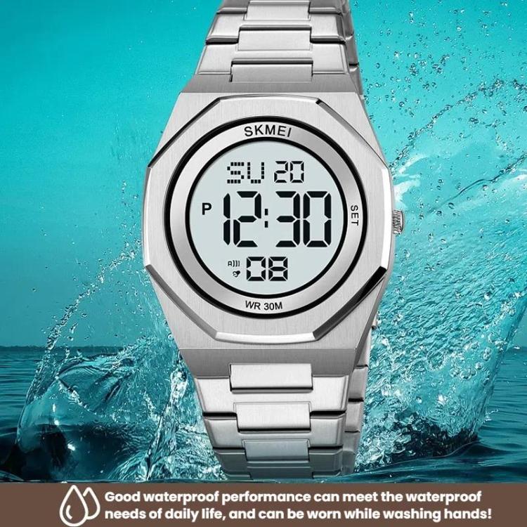SKMEI 2479 Men Business Casual Multi-Function Chronograph Electronic Watch