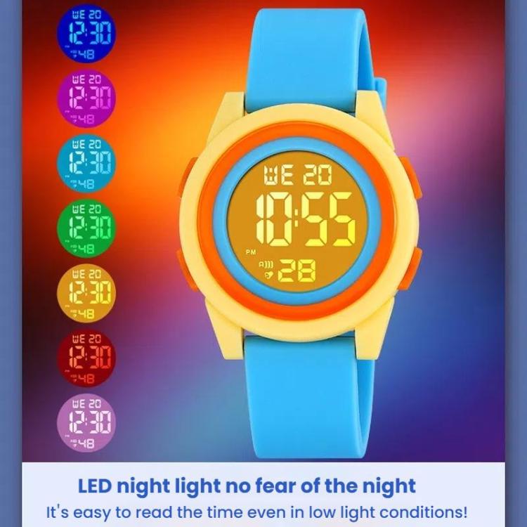 SKMEI 2429 Youth Electronic Watch Simple Outdoor Sports Watch